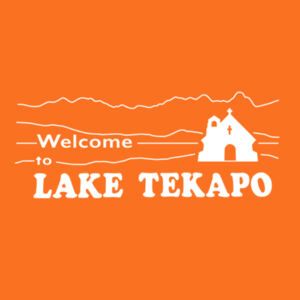 Welcome to Lake Tekapo – Kids Youth Tee Design