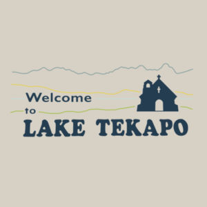 Welcome to Lake Tekapo – Kids Youth Tee Design