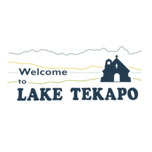 Welcome to Lake Tekapo - Coaster - Round Ceramic Design