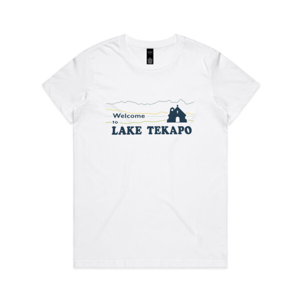 Welcome to Lake Tekapo - Women's Maple Tee Thumbnail