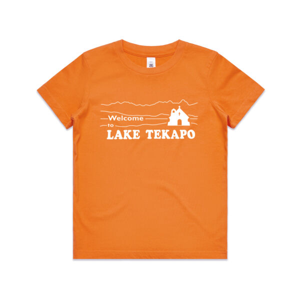 Welcome to Lake Tekapo – Kids Youth Tee Thumbnail
