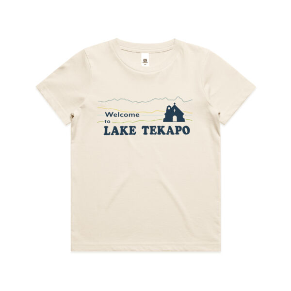 Welcome to Lake Tekapo – Kids Youth Tee Thumbnail
