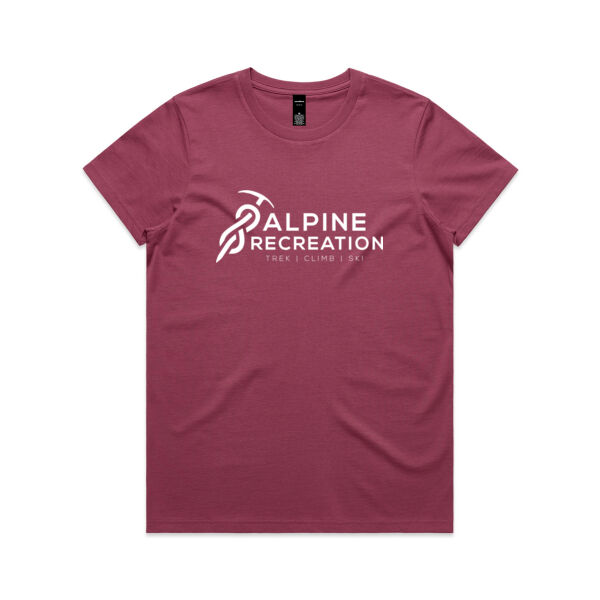 Alpine Recreation - AS Colour Womens Maple Tee Thumbnail